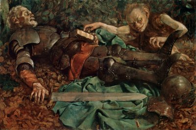 Il cavaliere ferito da Jacques Laudy