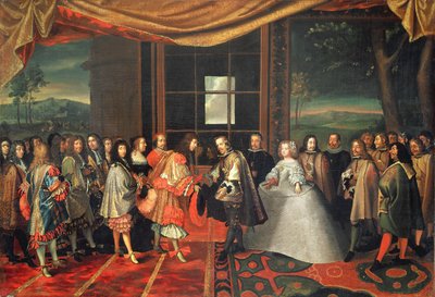 Incontro tra Luigi XIV e Filippo IV all