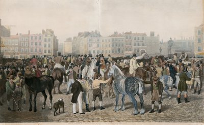 Vecchio mercato di Smithfield da Jacques Laurent Agasse