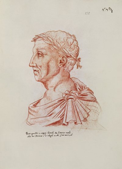 Ms.266 fol.271 v Petrarca (1304-74), da 