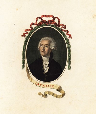 Antoine Lavoisier, chimico, economista e nobile francese da Jacques Louis (after) David