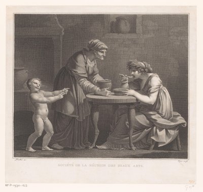 Derisione di Cerere da Jacques Louis Copia
