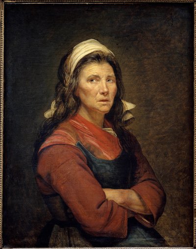 Una maraichere da Jacques Louis David