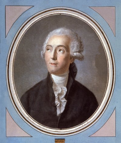 Antoine Lavoisier. c. 1790 da Jacques Louis David