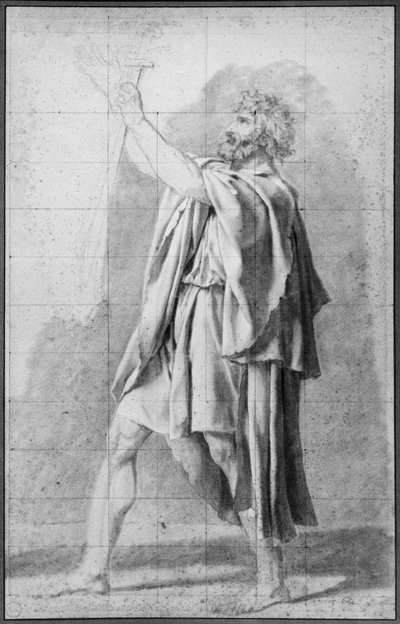 Padre degli Orazi, studio per 