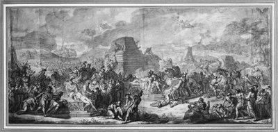 Funerale di Patroclo da Jacques Louis David