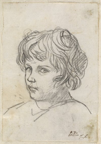 Testa di un Ragazzo da Jacques Louis David