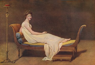 Madame Recamier, 1800, c1915 da Jacques Louis David