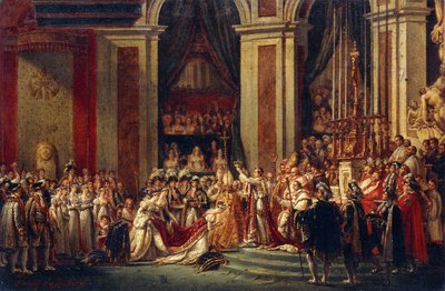 Napoleone incorona Giuseppina da Jacques Louis David
