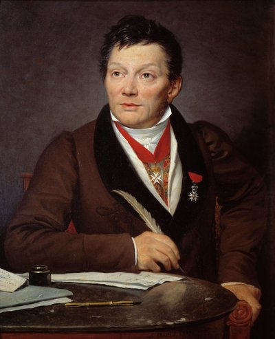 Ritratto di Alexandre Lenoir (1761-1839), archeologo e curatore del Museo dei Monumenti Francesi da Jacques Louis David