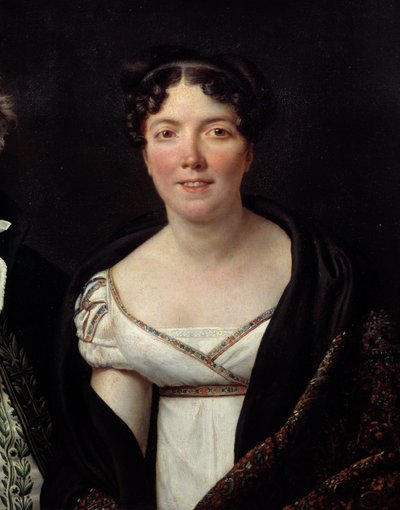 Ritratto di Madame Mongez (dettaglio) da Jacques Louis David
