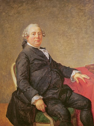 Ritratto di Philippe-Laurent de Joubert (1729-82) da Jacques Louis David