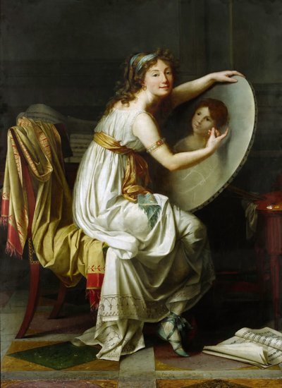 Ritratto di Rose Adélaïde Ducreux da Jacques Louis David