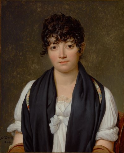 Ritratto di Suzanne Le Peletier de Saint-Fargeau da Jacques Louis David