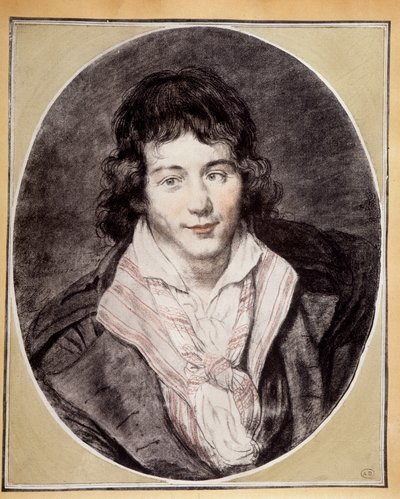 Autoritratto, di Jacques-Louis David da Jacques Louis David