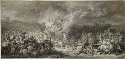Il combattimento di Diomede, 1776 da Jacques Louis David