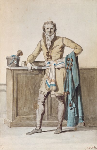 Il cittadino francese da Jacques Louis David