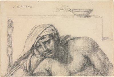 Il prigioniero, 1819 da Jacques Louis David