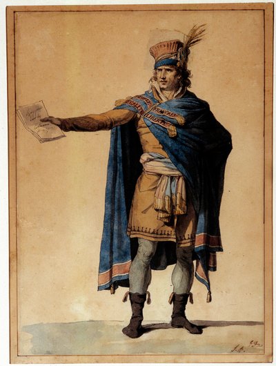 Il rappresentante del popolo in carica da Jacques Louis David