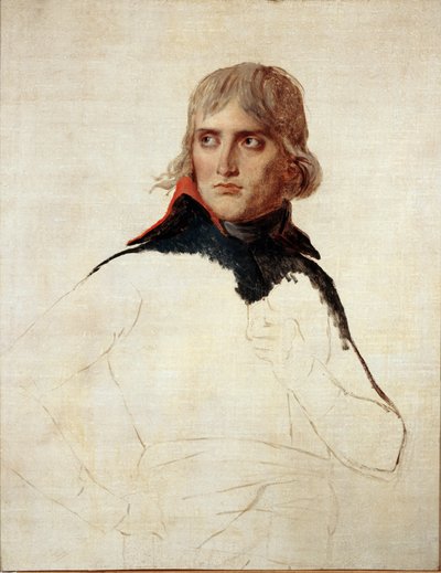 Ritratto incompiuto di Napoleone Bonaparte in generale da Jacques Louis David