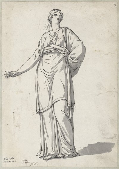 Donna della Villa Pamphili da Jacques Louis David
