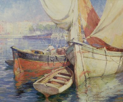 Tartana a Quai, Porto di Nizza da Jacques Madyol
