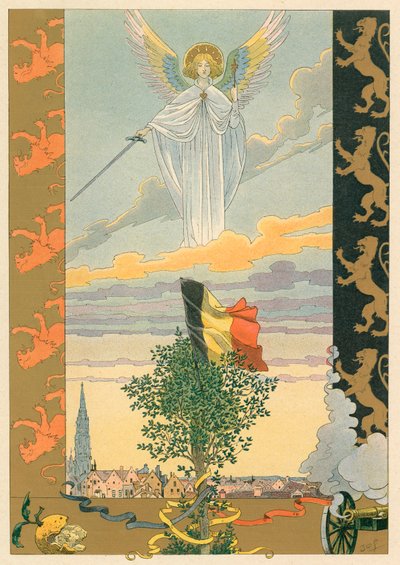 Belgio - Canzone nazionale da Jacques Marie Gaston Onfray de Breville (Job)