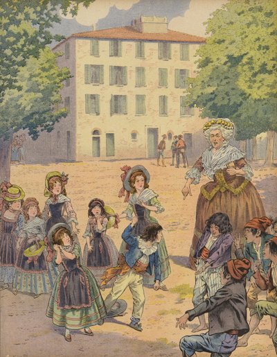 Napoleone Bonaparte da bambino da Jacques Marie Gaston Onfray de Breville (Job)