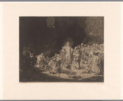 Cristo che predica (La stampa dei cento fiorini) da Jacques Philippe Le Bas