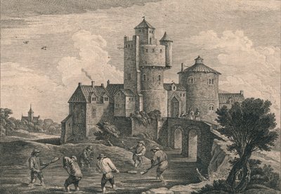 Le Chateau De Teniers da Jacques Philippe Le Bas