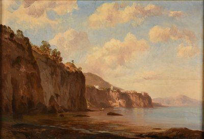Scogliere in riva al mare da Jacques Raymond Brascassat