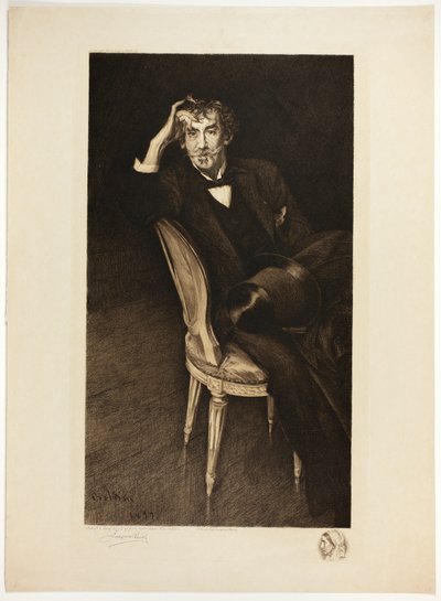 Ritratto di Whistler da Jacques Reich
