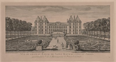 Castello di St. Maur da Jacques Rigaud