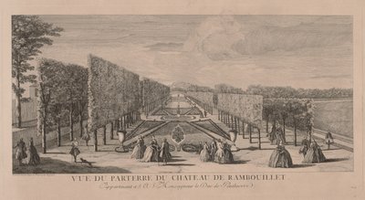 Giardino Fiorito del Castello di Rambouillet da Jacques Rigaud