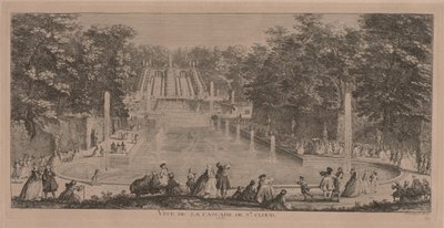 Le cascate di St. Cloud da Jacques Rigaud