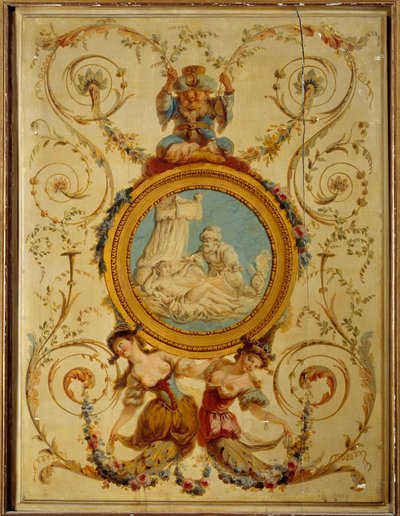 Pannello decorativo del gabinetto turco del Conte d