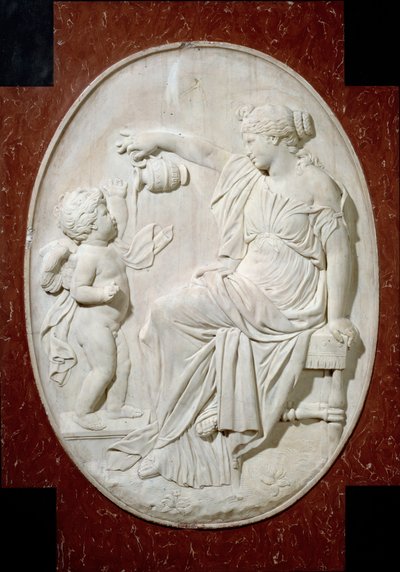 Monumento al cuore di Luigi XIII: le quattro virtù cardinali. Temperanza da Jacques Sarazin