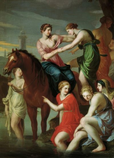 Clelia attraversa il Tevere da Jacques Stella