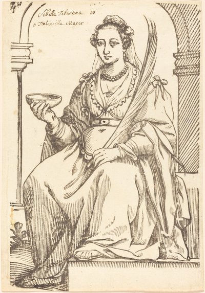 Sibilla Tiburtina da Jacques Stella
