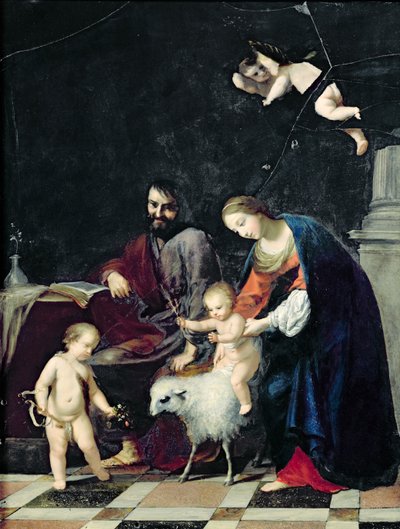 La Sacra Famiglia da Jacques Stella