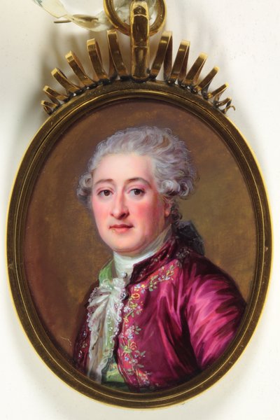 Un gentiluomo chiamato Louis-Jean Marie de Bourbon, Duca di Penthièvre (smalto) da Jacques Thoron