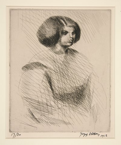 La piccola mulatta da Jacques Villon