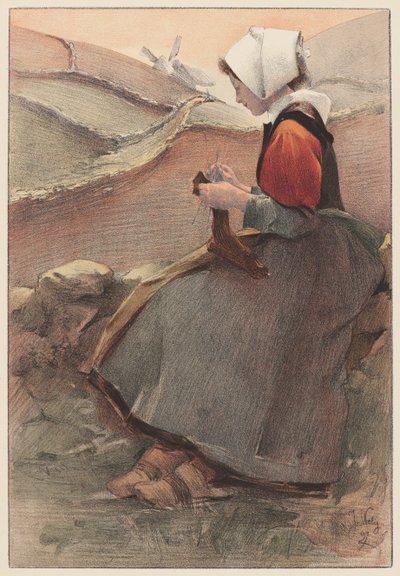 Fleur de Lande, 1897 da Jacques Wely
