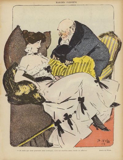 Illustrazione per Le Rire da Jacques Wely
