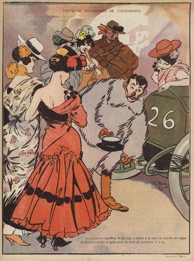 Illustrazione per Le Rire da Jacques Wely