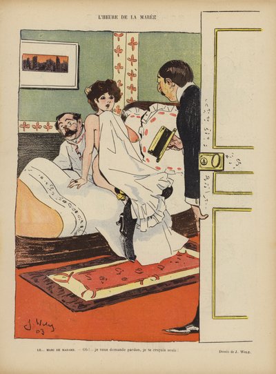 Illustrazione per Le Rire da Jacques Wely