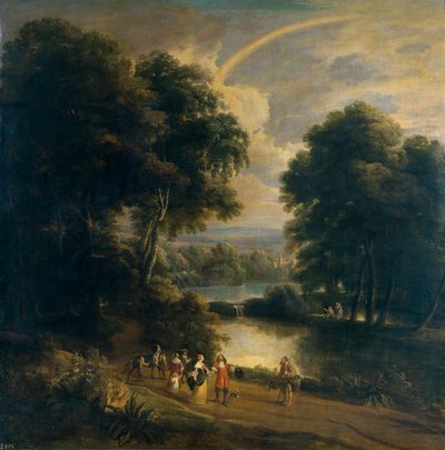 Paesaggio lungo un fiume da Jacques d