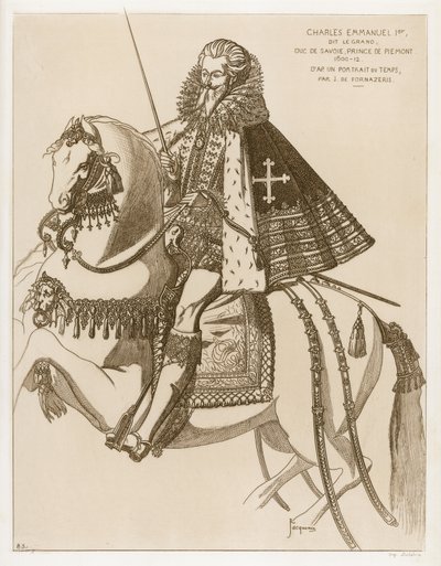 Carlo Emanuele I da Jacques de Fornazeris