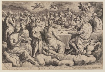 Banchetto degli Dei da Jacques de Gheyn II