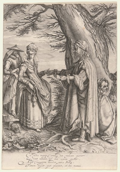 Cartomante da Jacques de Gheyn II